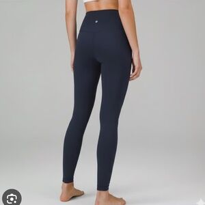 Align true navy Lululemon Athletica  Leggings
